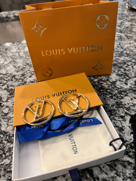 LV Hoop Earrings