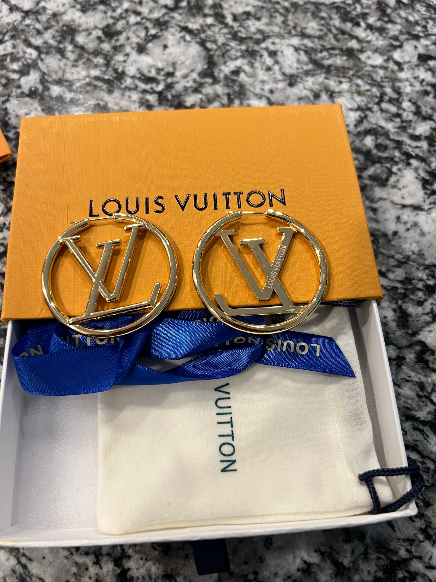 LV Hoop Earrings